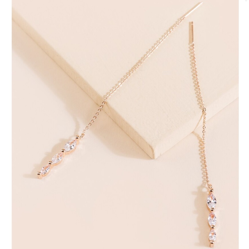 threader earrings
